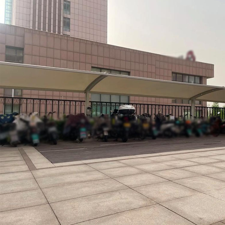 奉贤区膜结构电动车棚